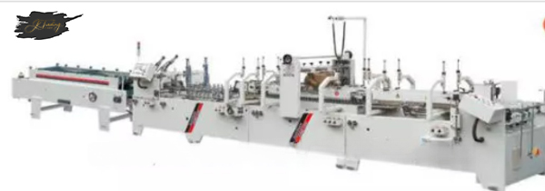 Automatic Carton Box Folder Gluer Machine with Bottom Lock